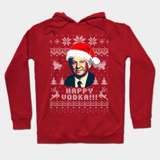 Boris Yeltsin Happy Vodka Hoodie